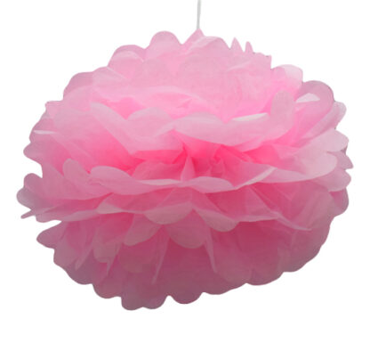 Pom pom, ljus rosa